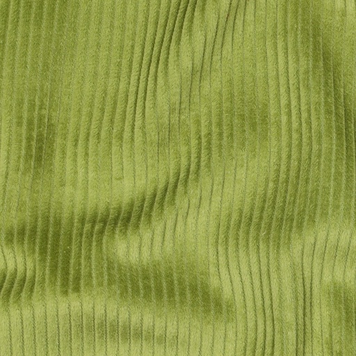 [VHT/218.CO.02/U-F1.05130.023/202507] 📏 Velours côtelé 100% coton Oeko-Tex uni | Vert Pickle
