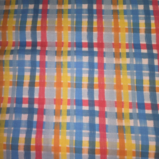 [CTB/2.211.COBIO.01/M-D1.0037/202605] 📏Percale 100% coton bio GOTS By MLA 2.3 | "Gingham"