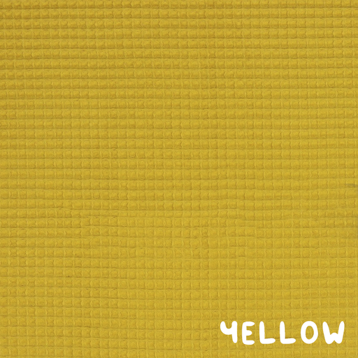 [VHT-06227.010 YELLOW] 📏Éponge nid d'abeille standard Oeko-Tex uni | Jaune