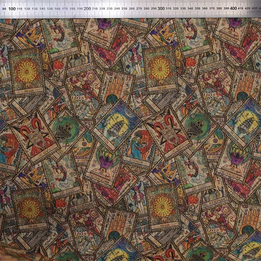 [WSF-52279 MULTI] Coton Oeko-Tex | Tarot (Multicolore)