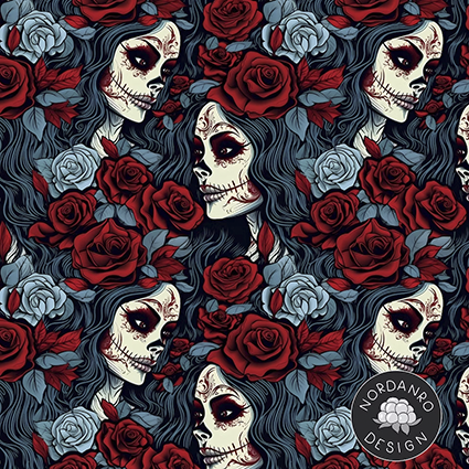 [NDRD-2023/385/63-LDC] French Terry bio Oeko-Tex Nordanro Design® | Lady Dead