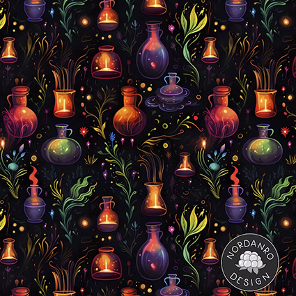 [NDRD-2023/385/63-PJ] Jersey bio Oeko-Tex Nordanro Design® | Potions