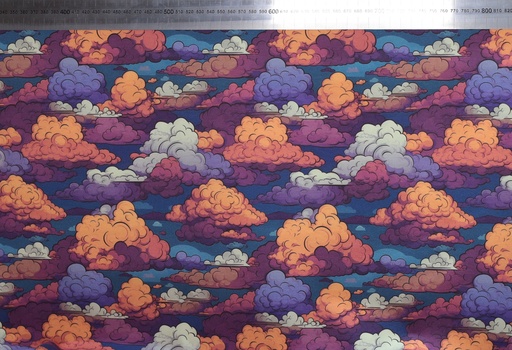 [[EXCLU-CTB 20231117]-j-Voyage dans les nuages] Jersey bio GOTS & Oeko-Tex By MLA 2.3 | Voyage dans les nuages