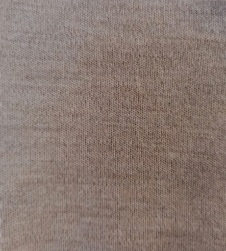 [RM-MF-MERIINO.IN-H.BEEŽ260] Jersey Interlock 100% Merino Mulesing free & Oeko-Tex | Uni Beige