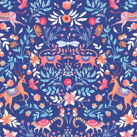 [Alebrijes-3b-476 2346] Cotonnade 100% coton Oeko-Tex Dashwood Studio | Alebrijes