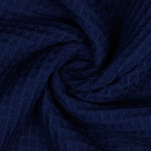 [VHT-06227.011 NAVY] 📏Éponge nid d'abeille standard Oeko-Tex uni | Marine