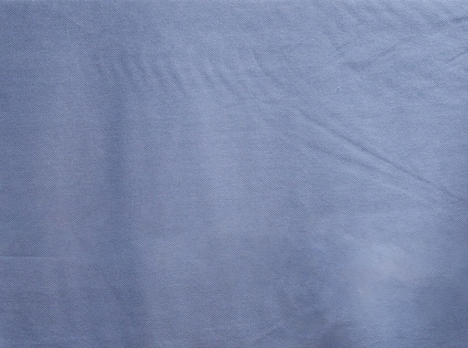 [FBLY-1170-620] 📏Piqué 100% coton bio GOTS & Oeko-Tex uni | Bleu