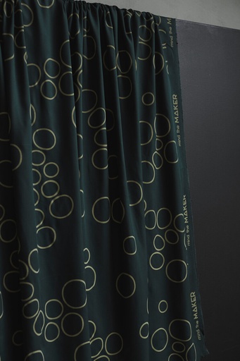 [ADCO-AX4010] 📏Twill de viscose 100% Ecovero Mind the Maker | Circles around
