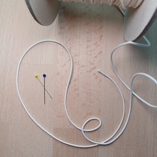 [PHCL-FLE-001.5-R-ECR-PASP] 🎗️Cordon rond 100% coton bio uni écru | 1,5 mm